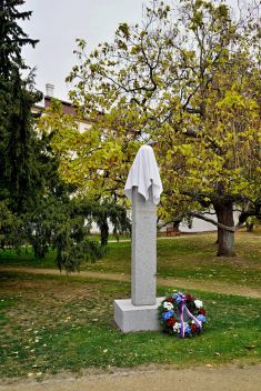 Odhalení busty Masaryka