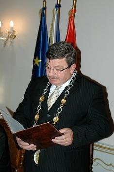 Slavnostní předání čestného občanství J.Novákovi, 17. 9. 2007