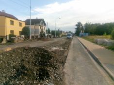 Rekonstrukce komunikace Tuřice-Kbel, I.etapa Kbel - Burza (2019)