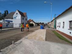 Rekonstrukce komunikace Tuřice-Kbel, I.etapa Kbel - Burza (2020)