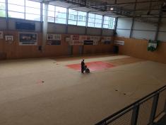 Renovace povrchu Nibe arena