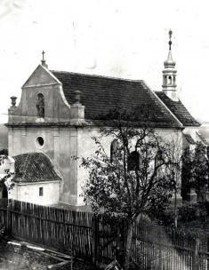 Kostelík sv.&nbsp;Martina v&nbsp;Dražicích. Rok 1928