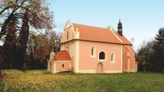 Vzhled opraveného kostelíku sv.&nbsp;Martina v&nbsp;roce 2006