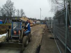 Výstavba oplocení areálu a vybudování odstavných ploch u Letního stadionu