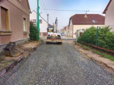 Oprava povrchu části ulice Lipnická