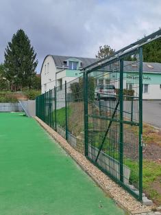 Nové oplocení Tenisového centra